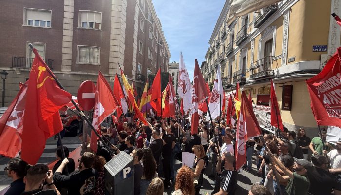 Manifestación De RC En Madrid Por El 1 De Mayo